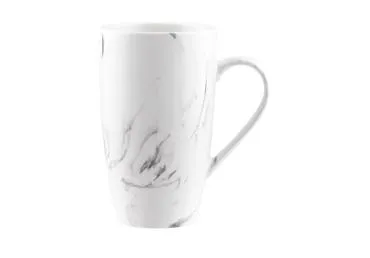 Puodelis AURORA SMOKY WHITE, 530 ml