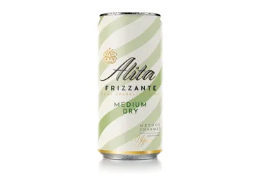Pusiau put. baltasis pusiau sausas vynas ALITA FRIZZANTE, 200 ml