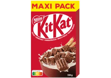 Pusryčių dribsniai KITKAT NESTLE, 550 g, 550 g
