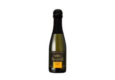 Putojantis aromatizuotas baltasis sausas vyno gėrimas SCANDI, 200 ml