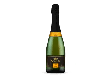 Putojantis aromatizuotas baltasis sausas vyno gėrimas SCANDI, 750 ml