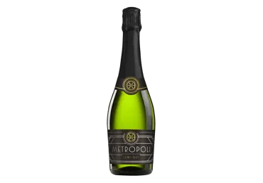 Putojantis baltasis pusiau sausas vynas METROPOLI, 750 ml