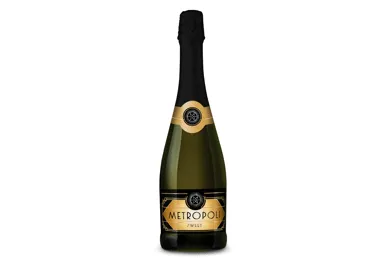 Putojantis baltasis saldus vynas METROPOLI, 750 ml