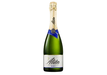 Putojantis baltasis sausas vynas ALITA SAUSAS, 750 ml