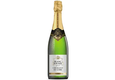 Putojantis baltasis sausas vynas BLANC FOUSSY BRUT, 750 ml