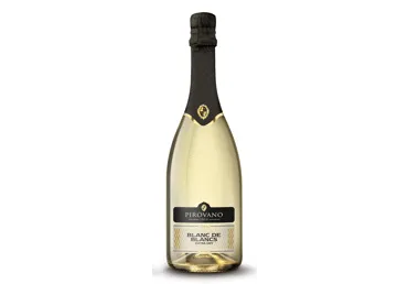 Putojantis baltasis sausas vynas PIROVANO BLANC DE BLANCS, 750 ml