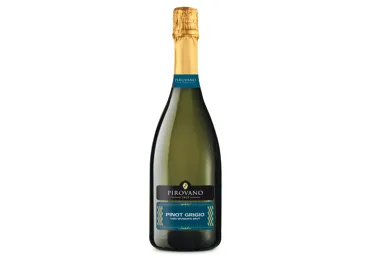 Putojantis baltasis sausas vynas PIROVANO PINOT GRIGIO, 750 ml