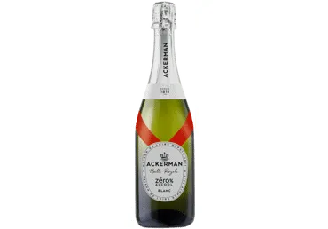 Putojantis nealkoholinis vynas ACKERMAN BULLE ROYALE ZERO BLANC, 0%, 0,75 l