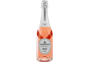 Putojantis nealkoholinis vynas ACKERMAN BULLE ROYALE ZERO ROSE , 0%, 0,75 l