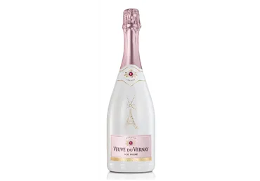 Putojantis rausvasis vynas VEUVE DU VERNAY ICE ROSE, 750 ml