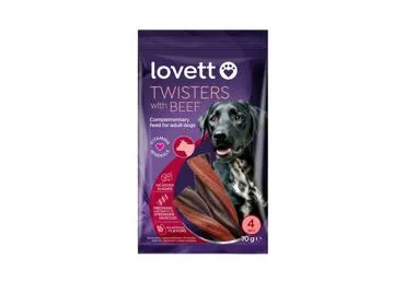 Pynutės su jautiena šunims LOVETT, 70g