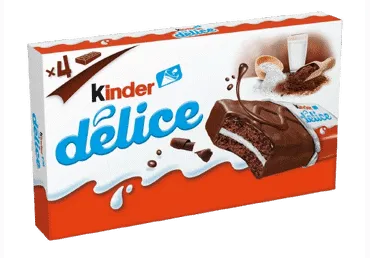 Pyragaičiai KINDER DELICE, 4 vnt., 156 g