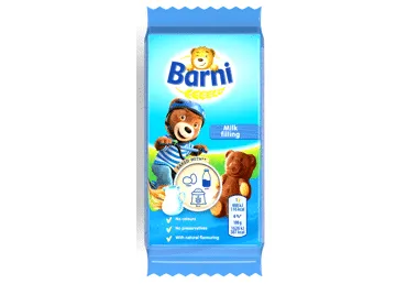 Biskvītkūka BARNI ar piena pildījumu 30g