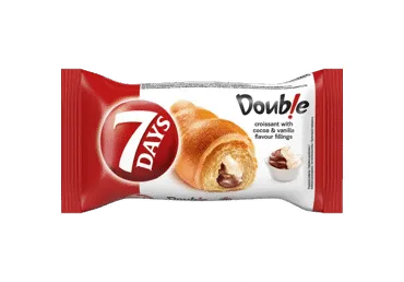Kruasāns 7DAYS DOUBLE vaniļas-kakao 60g
