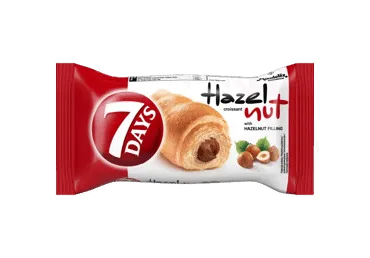 Kruasāns 7DAYS ar lazdu riekstu krēmu60g