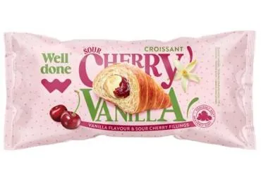 Raguolis su vanilės ir vyšnių įdaru WELL DONE, 60 g