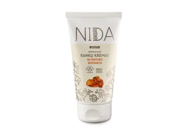 Rankų kremas NIDA su gintaro ekstraktu, 150 ml