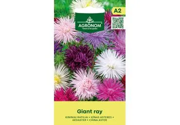 Ratiliai kininiai GIANT RAY mišinys,  AGRONOM