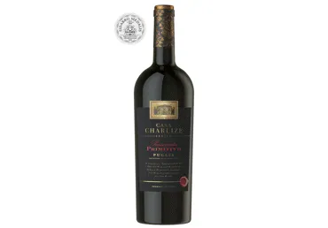 Raud. pusiau sausas vynas CASA CHARLIZE PASSONATA PRIMITIVO, 750 ml