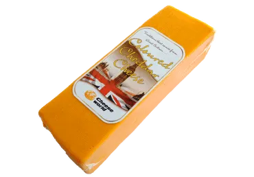 Raudonasis čederis CHEESE WORLD, 50 % rieb. s. m., 1 kg
