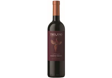Raudonasis pusiau saldus vynas ALAZANI VALLEY TBILVINO, 750 ml