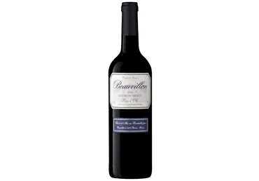Raudonasis pusiau saldus vynas BEAUVILLON, 750 ml