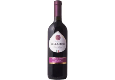 Raudonasis pusiau saldus vynas BELLAMICO ROSSO, 750 ml