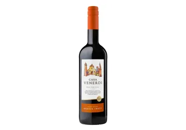 Raudonasis pusiau saldus vynas CASA VENERDI ROSSO, 750 ml
