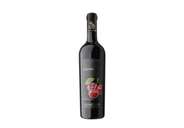 Raudonasis pusiau saldus vyšnių vynas VEDI ALCO, 750 ml