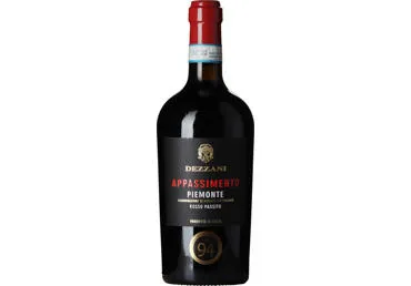 Raudonasis pusiau sausas vynas DEZZANI APPASSIMENTO PIEMONTE D.O,C.,  750 ml