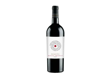 Raudonasis pusiau sausas vynas DOMODO ROSSO AMABILE, 750 ml
