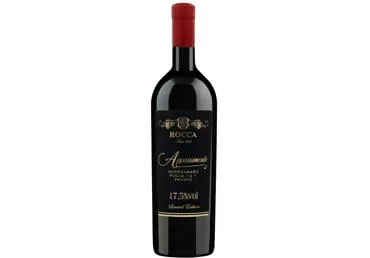 Raudonasis pusiau sausas vynas ROCCA APPASSSIMENTO NEGROAMARO PUGLIA I.G.T., 0,75L