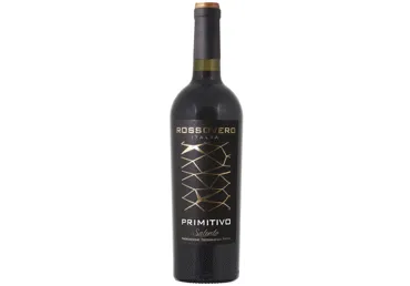 Raudonasis pusiau sausas vynas ROSSOVERO PRIMITIVO, 750 ml