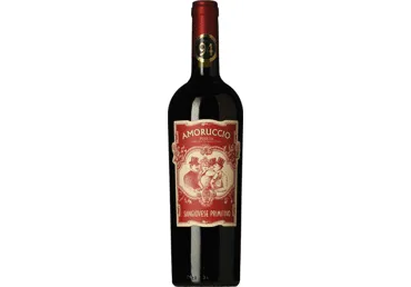 Raudonasis sausas vynas AMORUCCIO SANGIOVESE PRIMITIVO, 750 ml