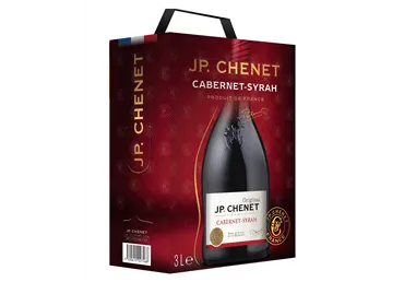 Raudonasis sausas vynas JP. CHENET CABERNET-SYRAH, 3 l