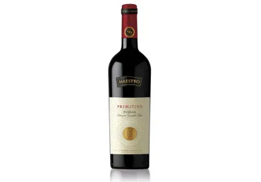 Raudonasis sausas vynas MAESTRO PRIMITIVO, 750 ml