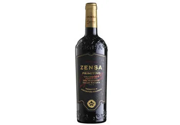 Raudonasis sausas vynas ZENSA PRIMITIVO, 750 ml