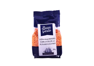 Raudonieji lęšiai BUON GUSTO, 350 g