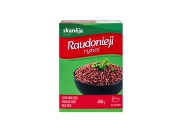 Raudonieji ryžiai SKANĖJA, 400 g