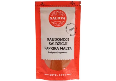 Raudonos saldžiosios paprikos SALDVA, 25 g