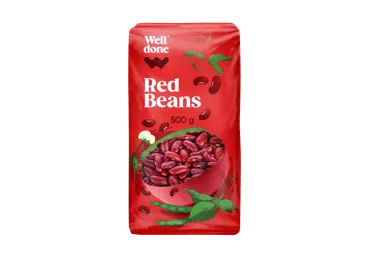 Raudonosios pupelės WELL DONE, 500 g