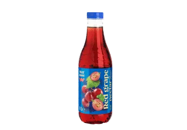 Raudonųjų vynuogių nektaras iš koncentrato WELL DONE, 1 l