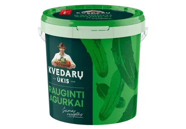 Rauginti agurkai kibirėlyje IKI ŪKIS, 600 g