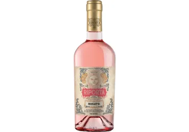 Rausvasis sausas vynas RIPORTA ROSATO, 750 ml