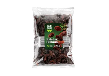 Rozīnes Sultana WELL DONE 500g