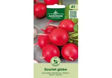 Ridikėliai Scarlet globe,  AGRONOM