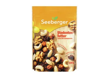 Riešutų ir razinų mišinys SEEBERGER, 150 g