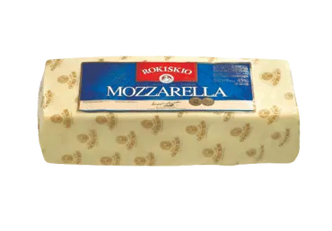 ROKIŠKIO mocarelos sūris, 45 % rieb. s. m., 1 kg