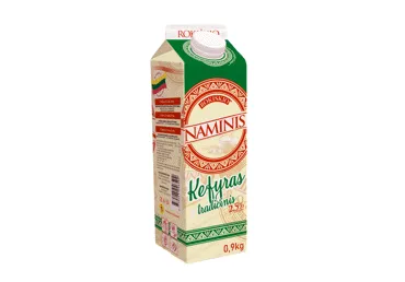 Kefyras ROKIŠKIO NAMINIS, 2.5 % , 0,9 kg. (M)