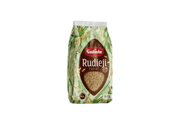 Rudi ilgagrūdžiai ryžiai GALINTA, 800 g